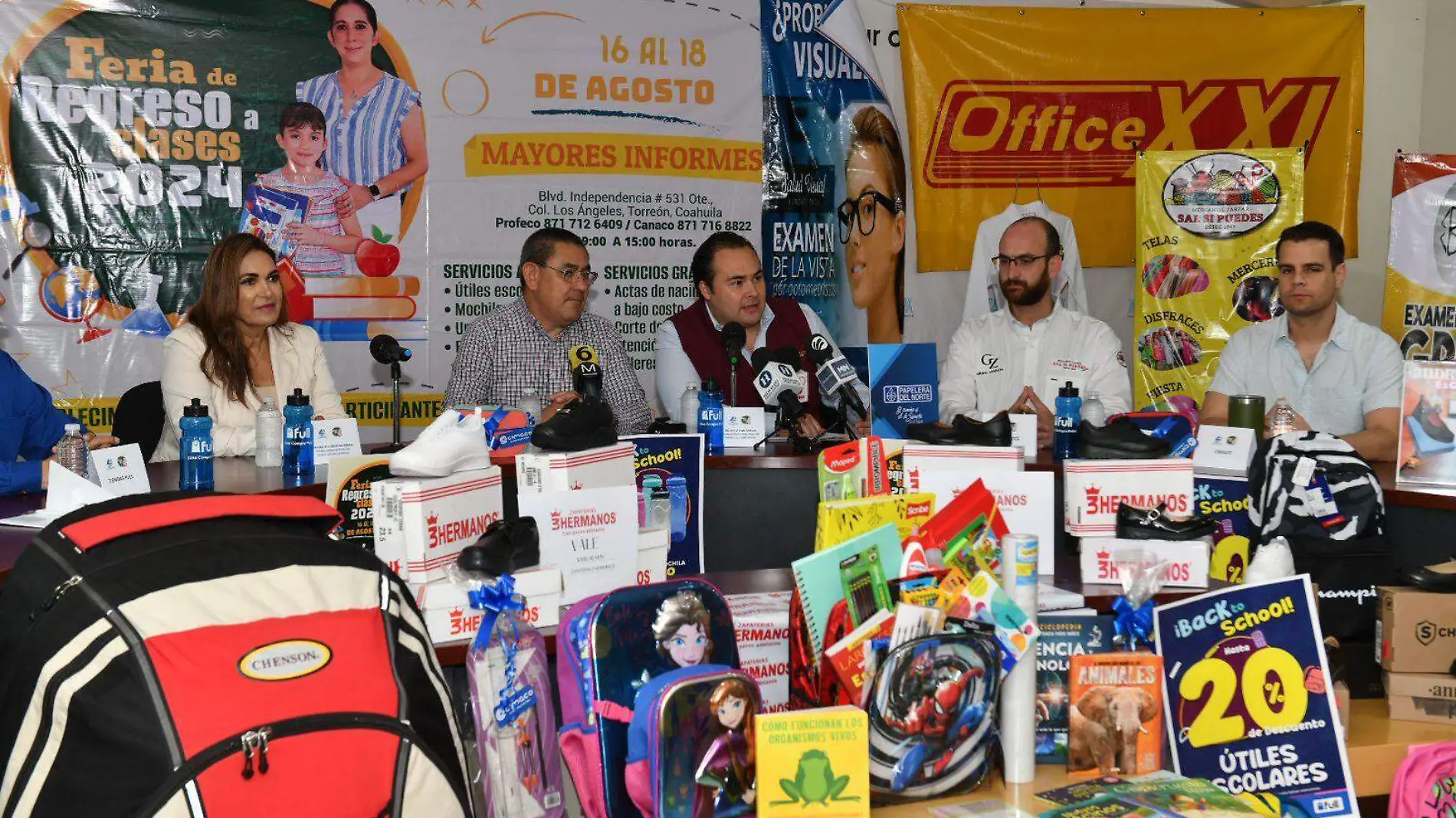 Torreón va por 10 mdp en ventas en tres días de Feria de Regreso a Clases 